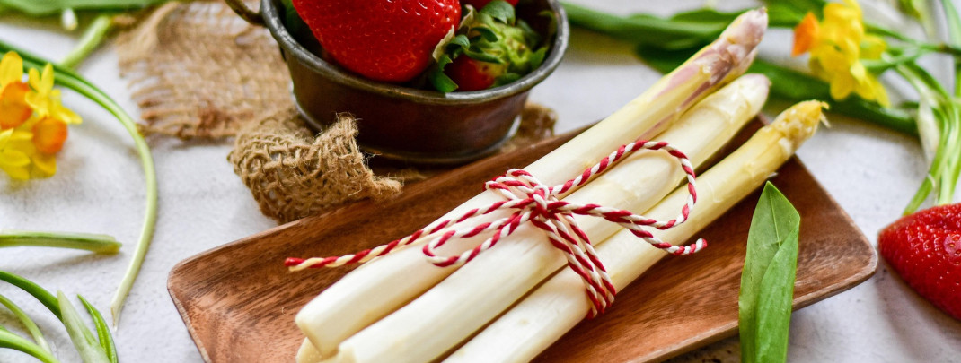 Spargelessen bei Bauer Lange